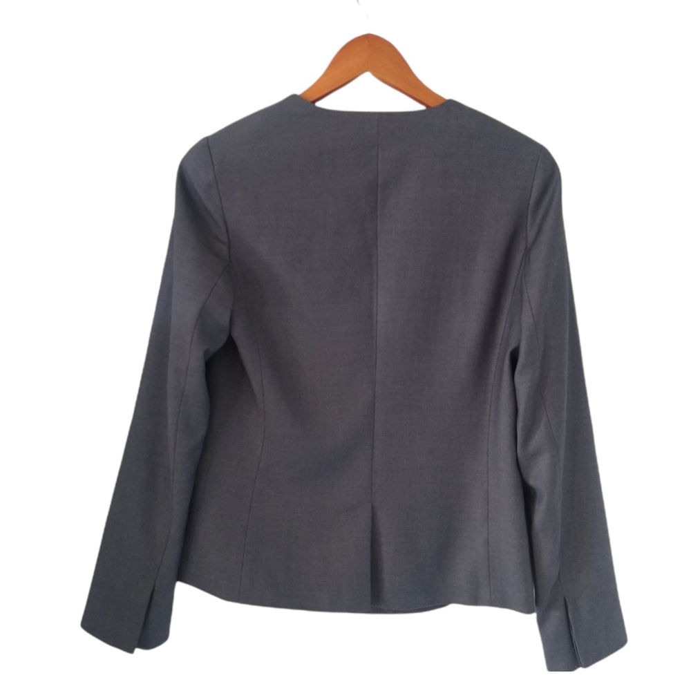 Gap Blazer Fitted Tailored Split Cuff Women's Bla… - image 2